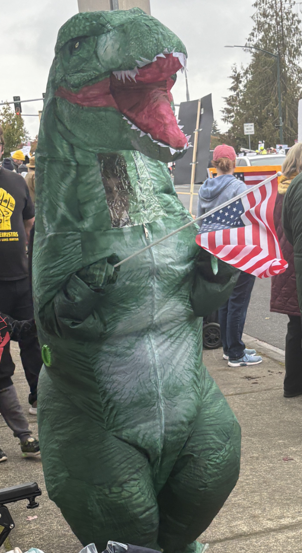 Blow up dinosour